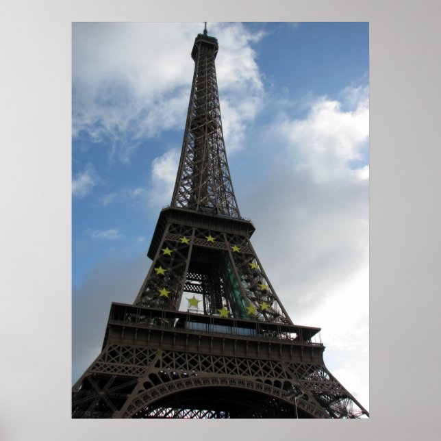 Poster Torre Eiffel (Frente)