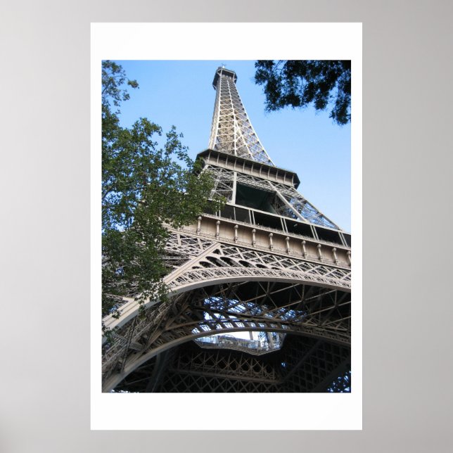 Póster Torre Eiffel (Frente)