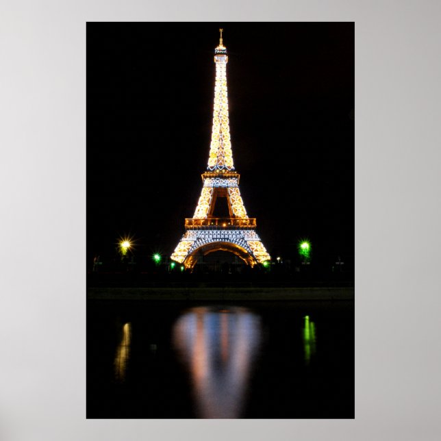 Póster Torre Eiffel (Frente)