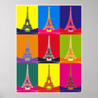 Póster Torre Eiffel