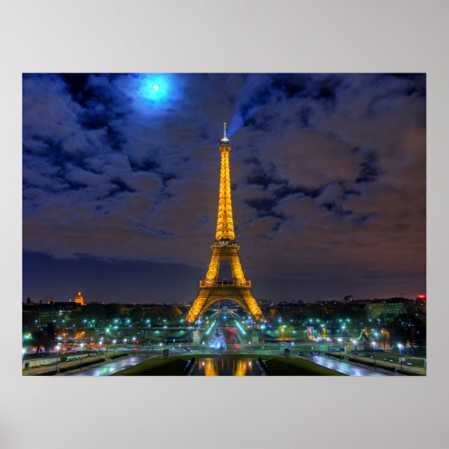 Poster Torre Eiffel (Frente)