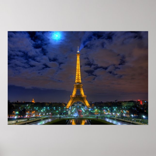 Poster Torre Eiffel (Frente)