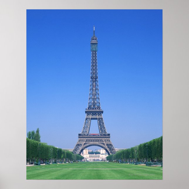 Póster Torre Eiffel 3 (Frente)