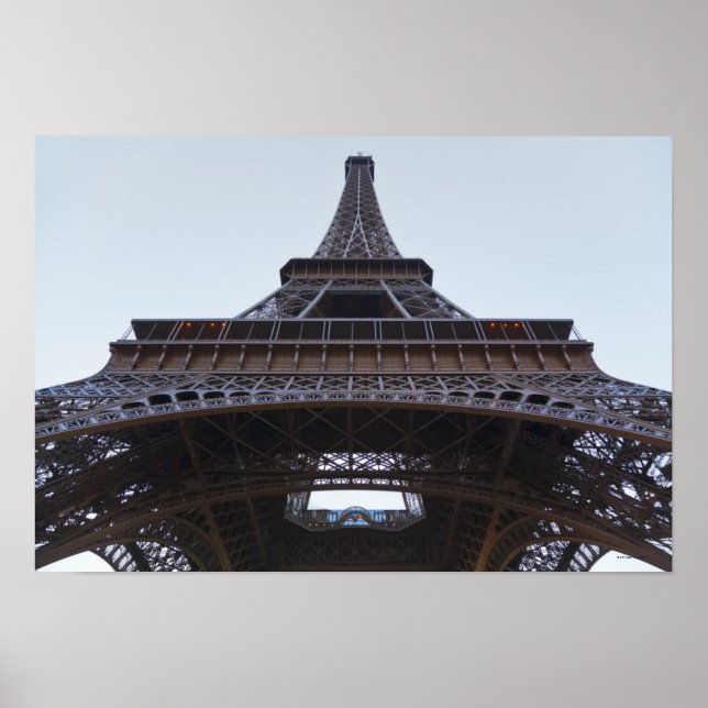Póster Torre Eiffel 3 (Frente)