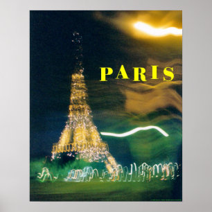 Poster Torre Eiffel à Noite