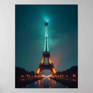 Poster Torre Eiffel de Paris
