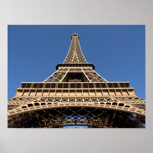 Poster Torre Eiffel de Paris, França (Frente)