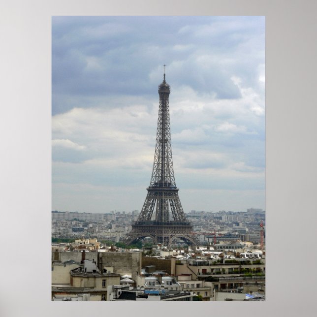 Poster Torre Eiffel, Paris (Frente)