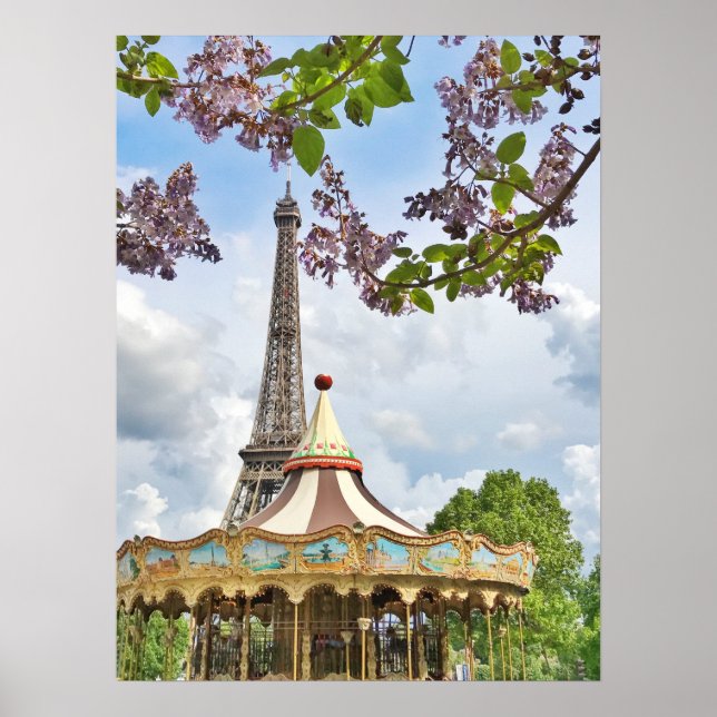Poster Torre Eiffel, Paris (Frente)