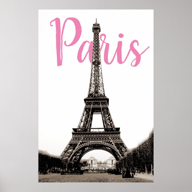 Poster Torre Eiffel Paris (Frente)