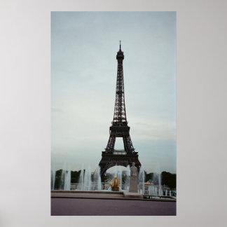 Póster Torre Eiffel - Paris, França