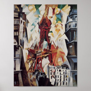 Póster Torre Eiffel - Robert Delaunay