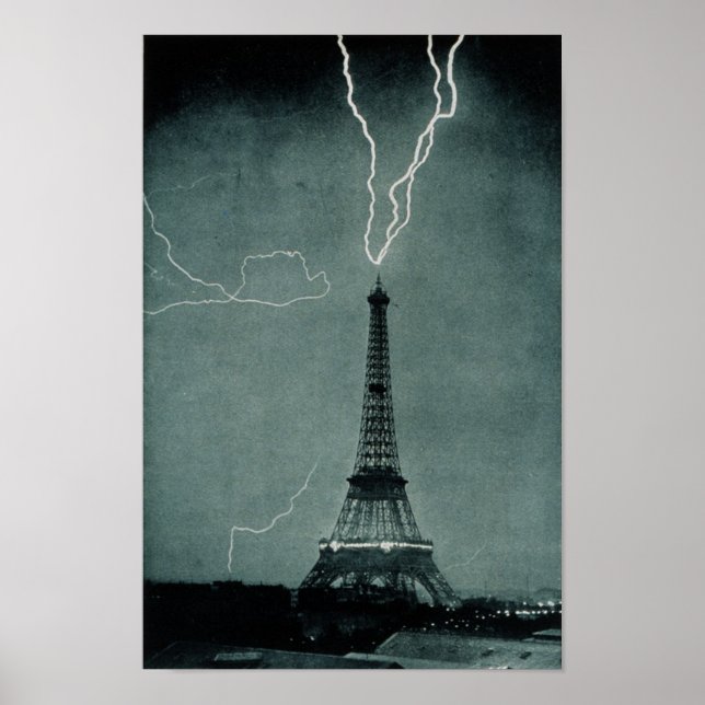 Póster Torre Eiffel Struck (Frente)