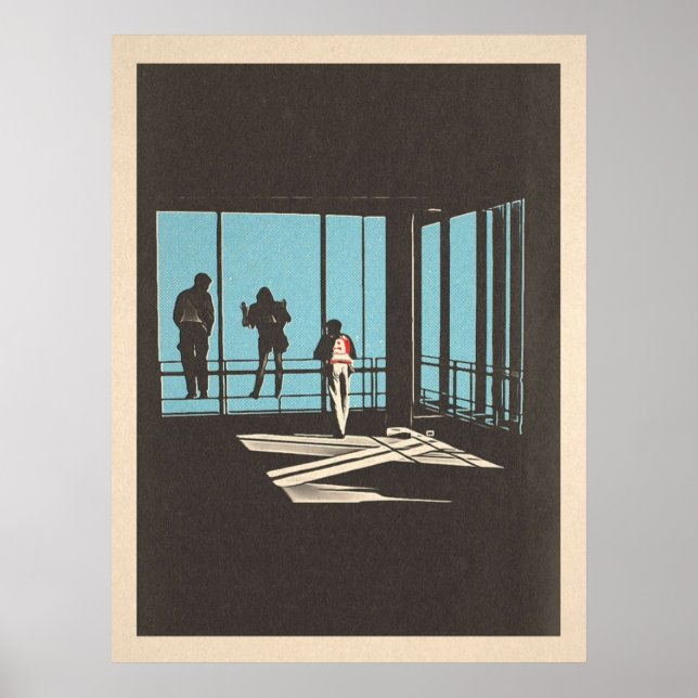 Poster Torre Ferris Bueller Sears (Frente)