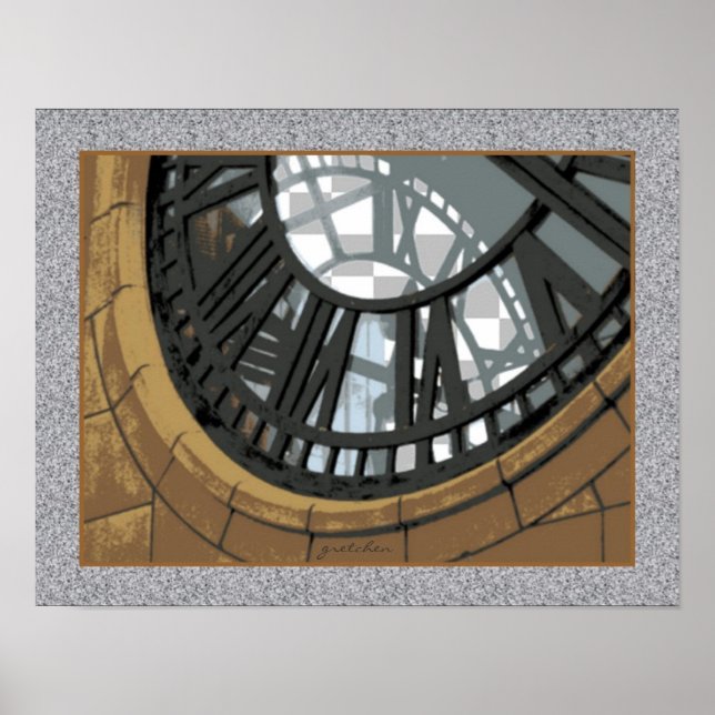 Poster Torre poster, Wellington, Nova Zelândia (Frente)