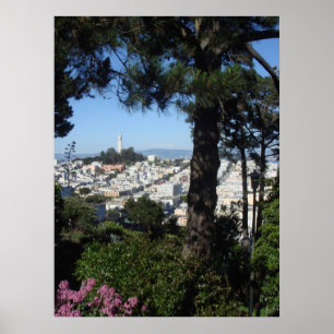 Poster Torre San Francisco de Coit