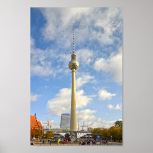 Poster Torre Televisiva, Berlim, Alemanha
