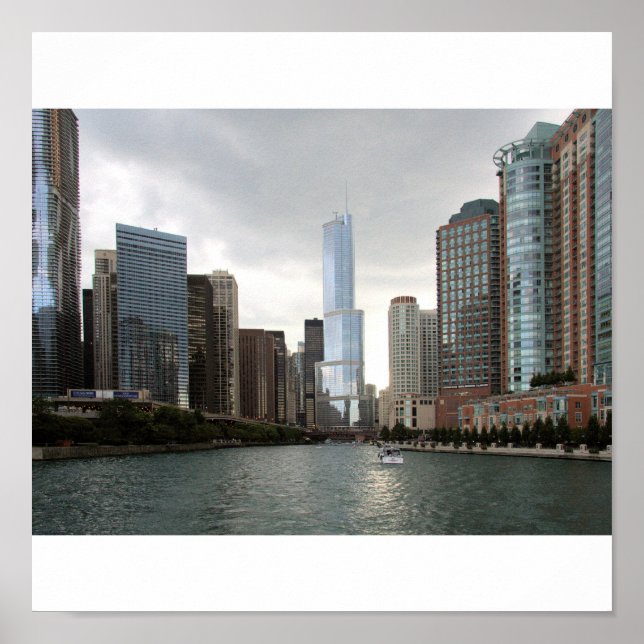 Póster Torre Trump (Frente)