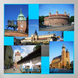 Póster Torres de Kraków