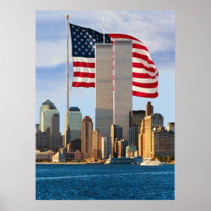 Poster Torres gémeas americanas