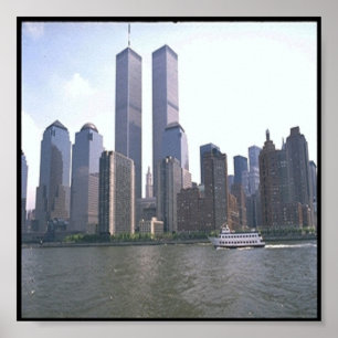 Póster Torres gémeas/New York