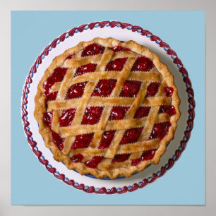 Póster Torta da cereja