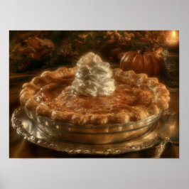 Poster Torta de Abóbora