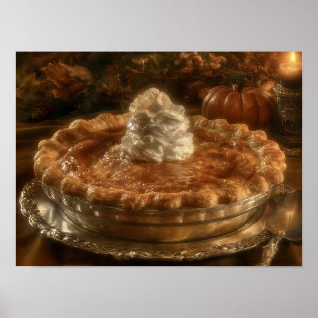 Poster Torta de Abóbora (Frente)