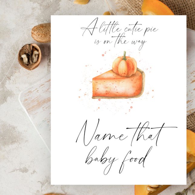 Poster Torta de abóbora - nome aquele alimento para bebês (Criador carregado)