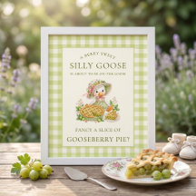 Torta de Gooseberry Silly Goose Chuveiro de Bebê