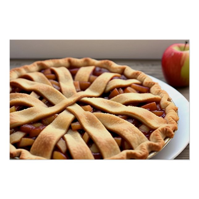 Póster Torta de Maçã (Frente)