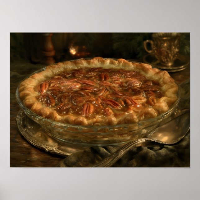 Poster Torta de Pecã (Frente)