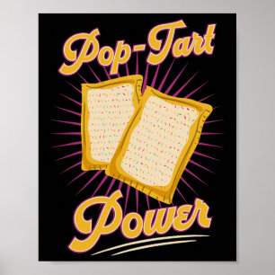 Poster Torta Pop Pré-treino de Fisiculturismo Poder Exerc