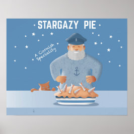 Poster Torta Stargazy