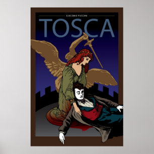 Poster Tosca, Ópera