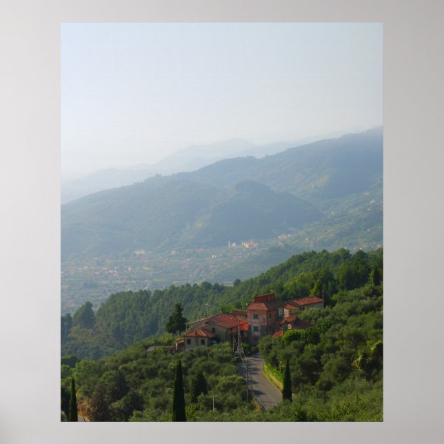 Póster Toscana Itália (Frente)