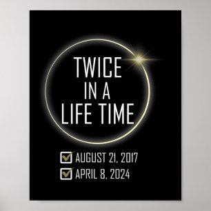 Poster Total 04 08 24 Eclipse Solar Total 2024 7
