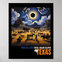 Total do Eclipse Solar Retro abril 8 2024 Astronom