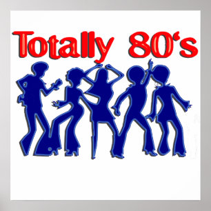 Poster Totalmente disco 80s
