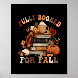 Poster Totalmente Reservado Para Outono Livros 1