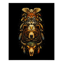 Póster Totem Ascendente