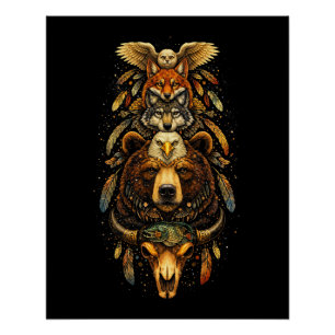 Póster Totem Ascendente