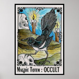 Póster Totem do Magpie OCULTO