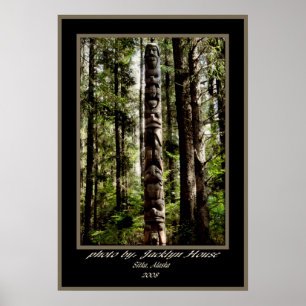 Póster Totem do Tlingit