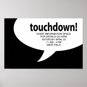 Póster touchdown!