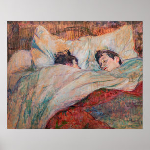 Poster Toulouse-Lautrec - A Cama