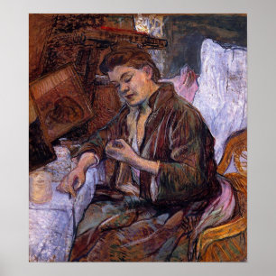 Poster Toulouse-Lautrec - A Toalete Madame Fabre 1891