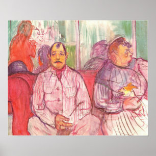 Poster Toulouse-Lautrec - Administradores de Bordel Casad