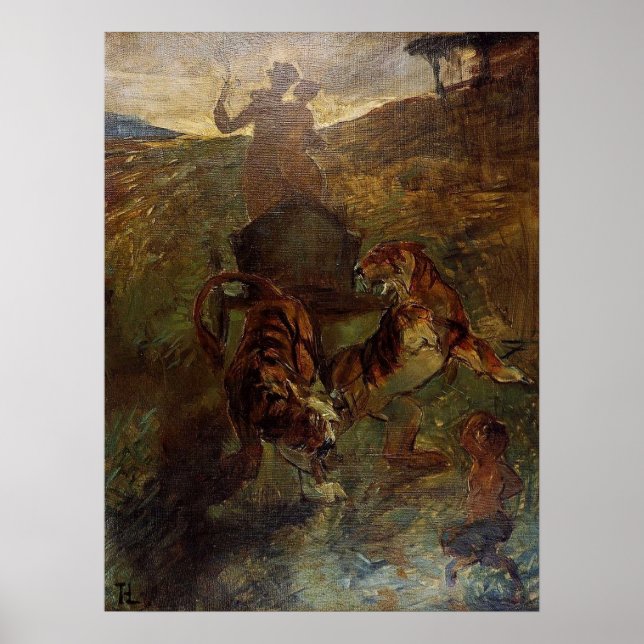 Poster Toulouse-Lautrec - Alegoria De Springtime Da Vida  (Frente)