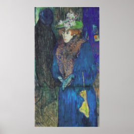 Poster Toulouse-Lautrec - Avril No Rouge 1892